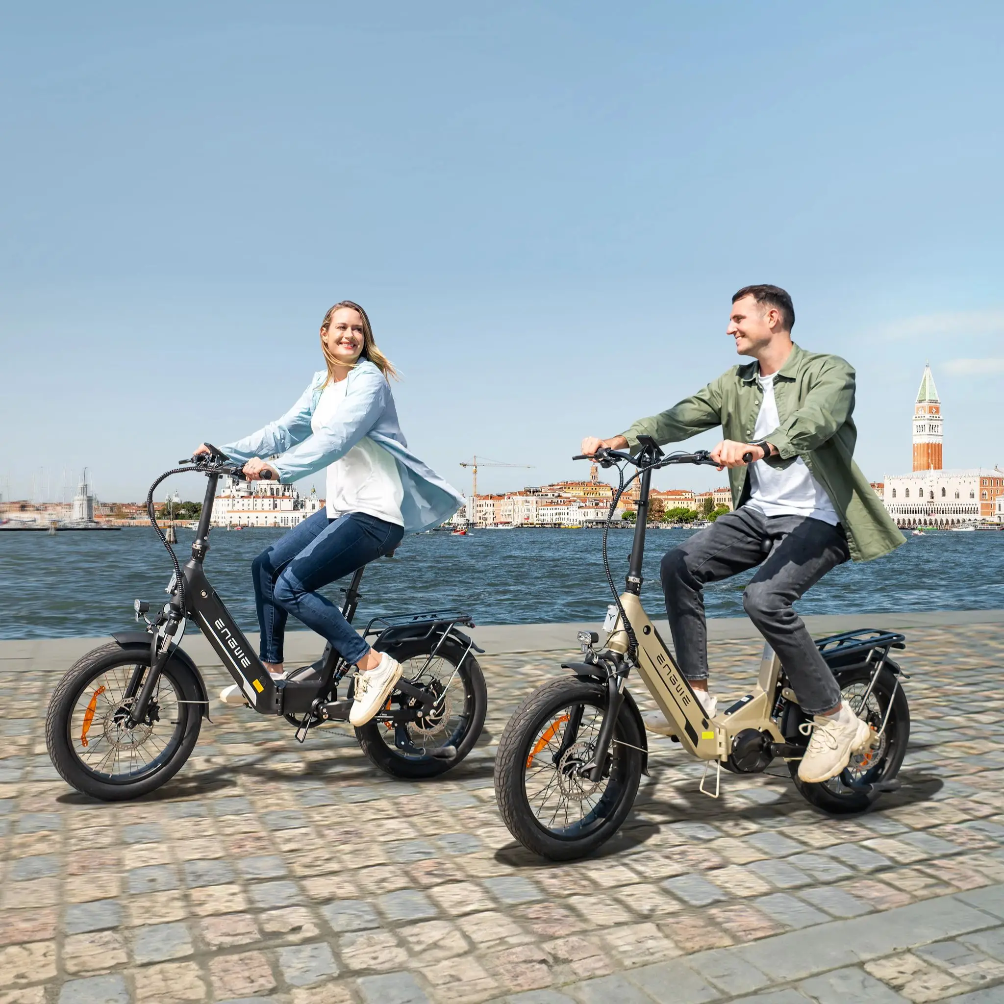 Bicicletta Elettrica ENGWE L20 3.0 Pro con Motore da 250W, Batteria al Litio 48V15AH, Freno a Disco Idraulico, Pneumatici da 20*3 Pollici - immagine 6