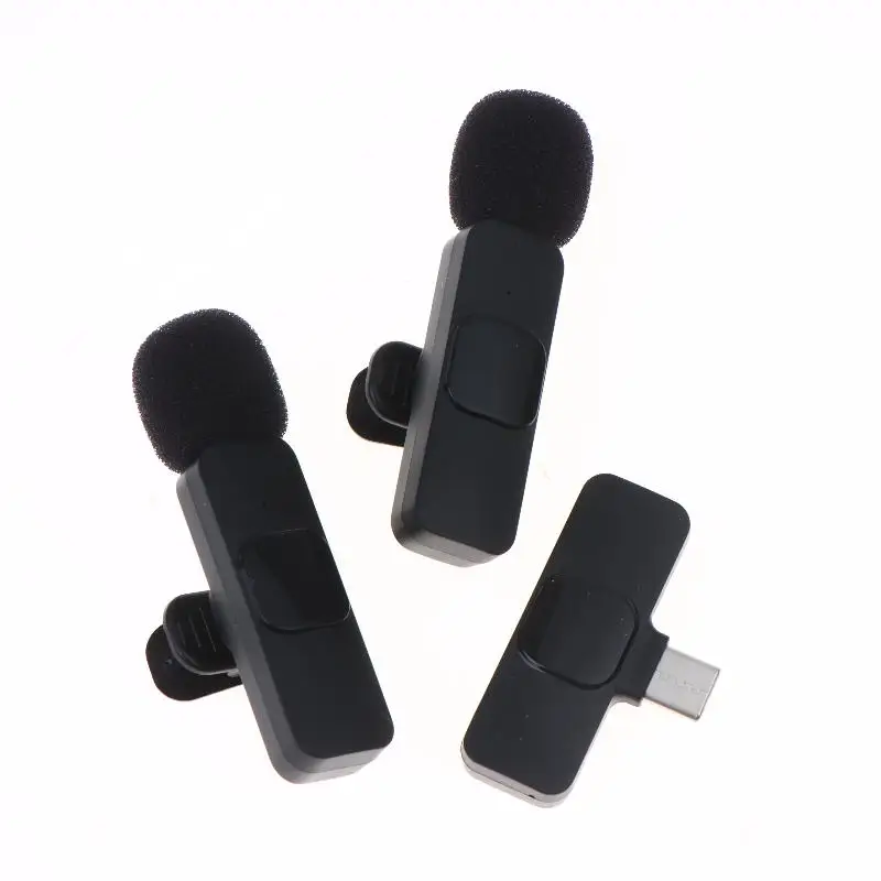 【AD】K9 무선 라발리에 마이크 미니 오디오 비디오 녹화 마이크(전화용) 안드로이드 노트북 라이브 게임용 휴대폰 마이크
