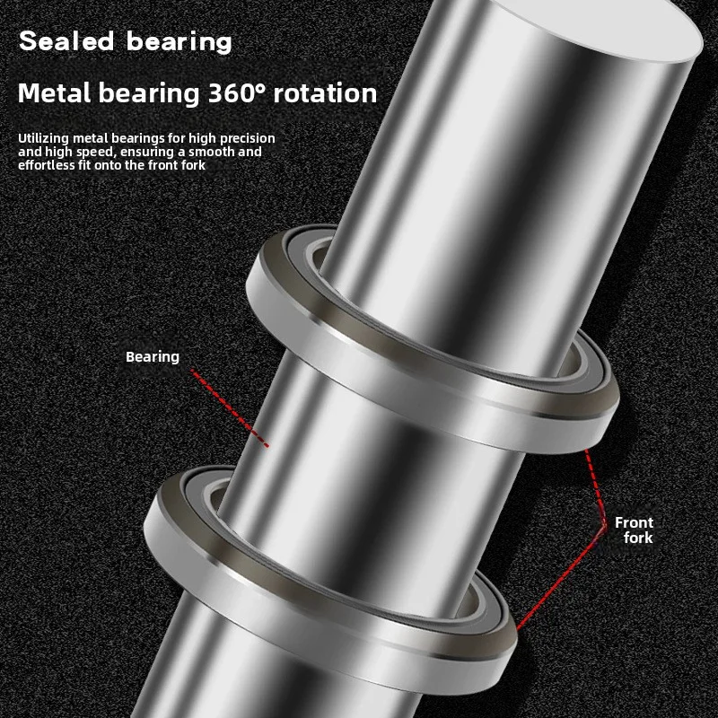 Conical Mountain Bike Headset with Peilin Bearings
