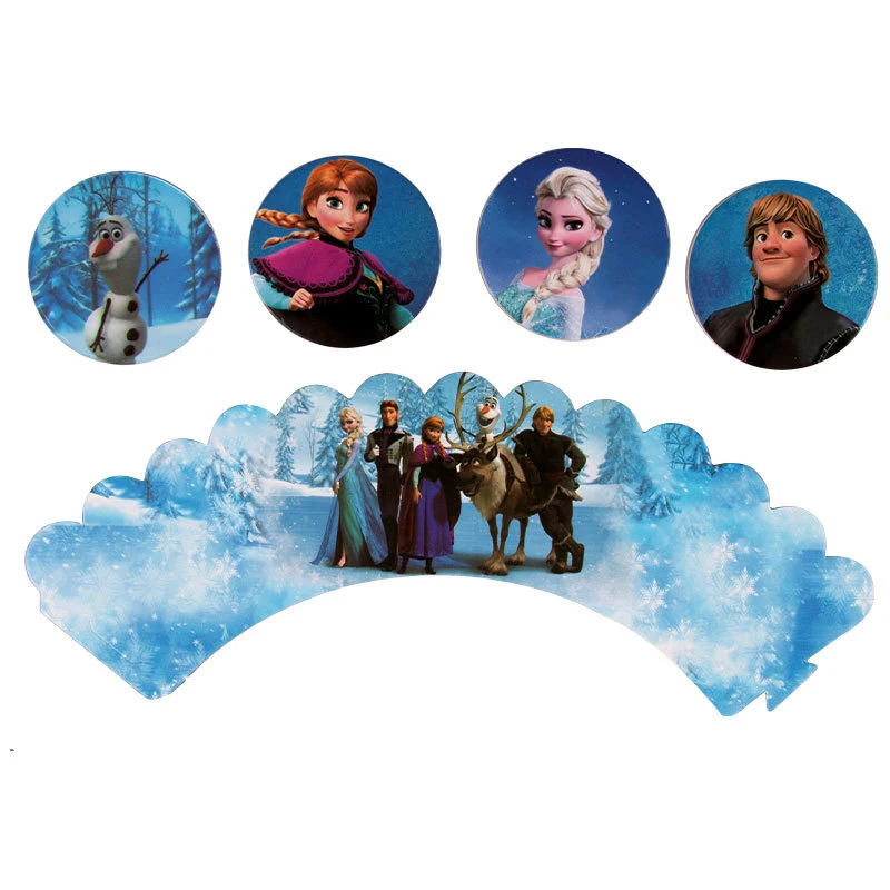 Autocollants Disney La Reine des Neiges pour enfants – 16 feuilles  d'autocollants différents pour faire un visage, fournitures de fête  d'anniversaire
