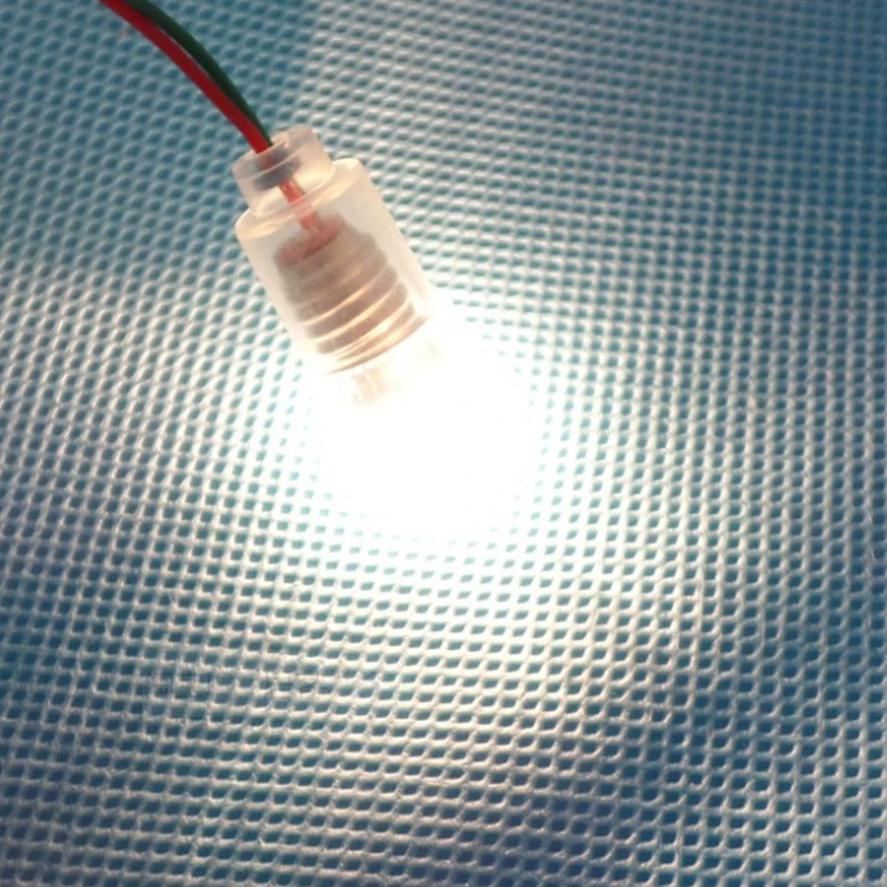 Lamp Holder Lamp Bulb Holder Lamp Base LED Lamp Base 2/10PCS E10/E12 Lamp Holder With Wire Small Lampholder E10 E12 Base Teaching Instrument Experiment Wire Length 20cm