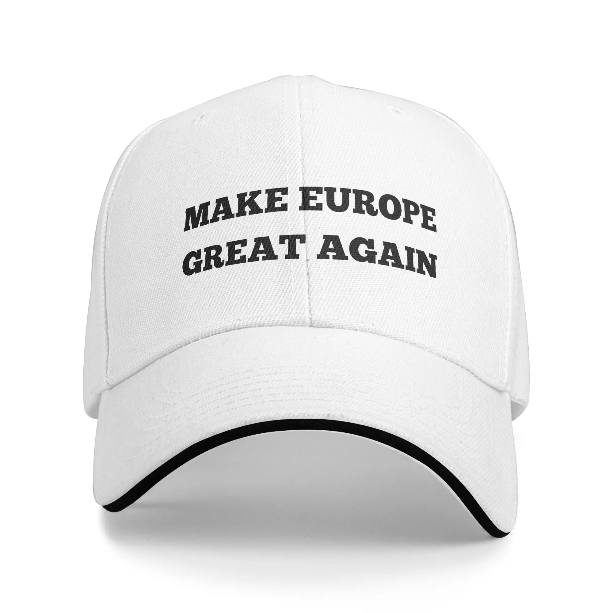Make Europe Great Again Baseballkappe für Damen und Herren, bedruckt, Trucker-Mütze, Sommer, lässig, Outdoor, Fitness, Sonnenblende, Baseballkappen – Detail 2