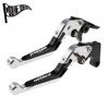 Motorcycle CNC Accessories Folding Extendable Brake Clutch Levers Adjustable Handle Fit 675 STREET TRIPLE 2008-2016 (NO R or RX) 6