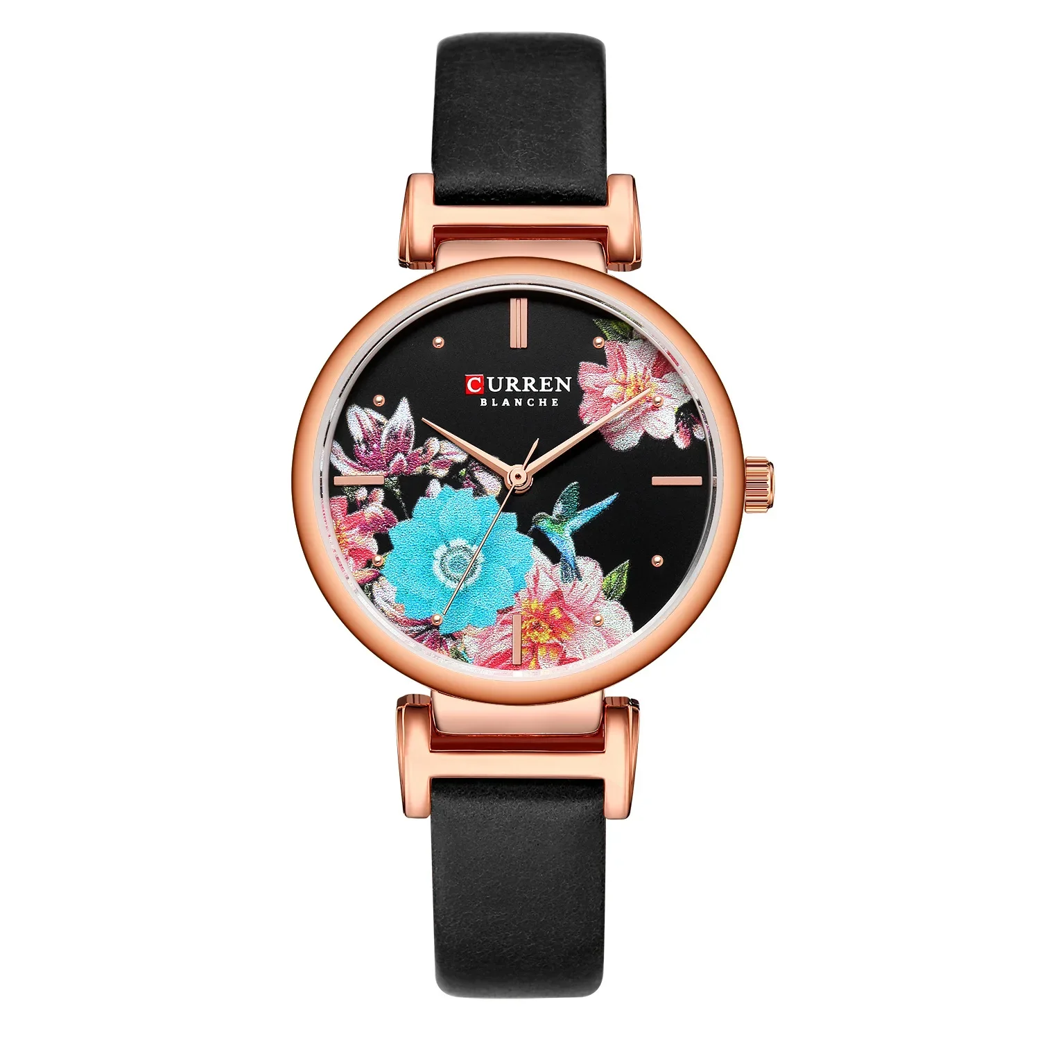 Curren Nuovo Orologio In Pelle 9053 Orologio Al Quarzo Impermeabile, Orologio Da Donna Casual Alla Moda Orologio Di Lusso
