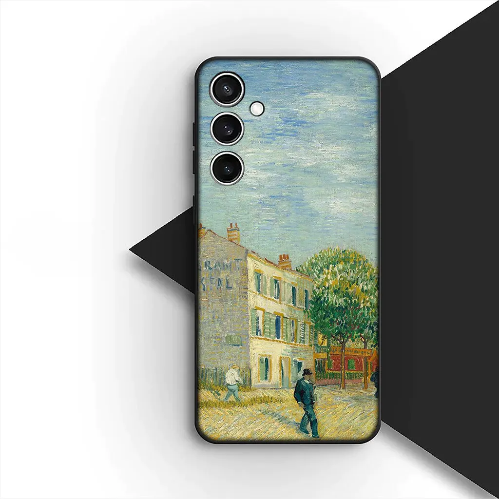 Starry Night Van Gogh Art Premium Phone Case Cover