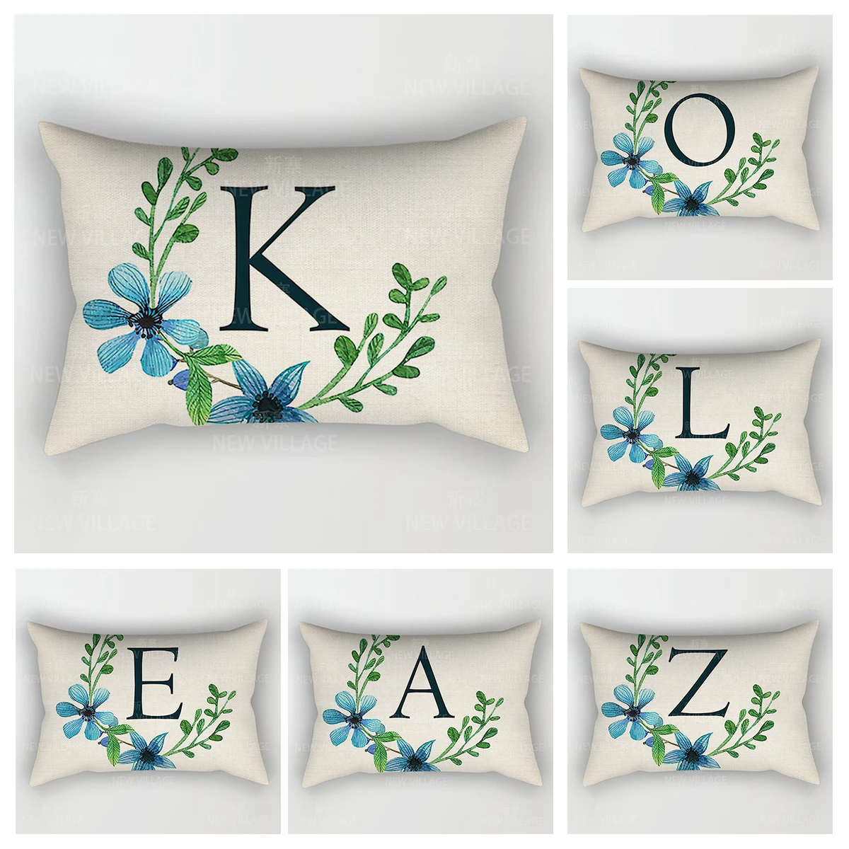 

Home Decor 26 Letter Alphabet Pillowcase autumn decoration pillow cushion cover decorations throw pillow covers30*50 40x60 50*70