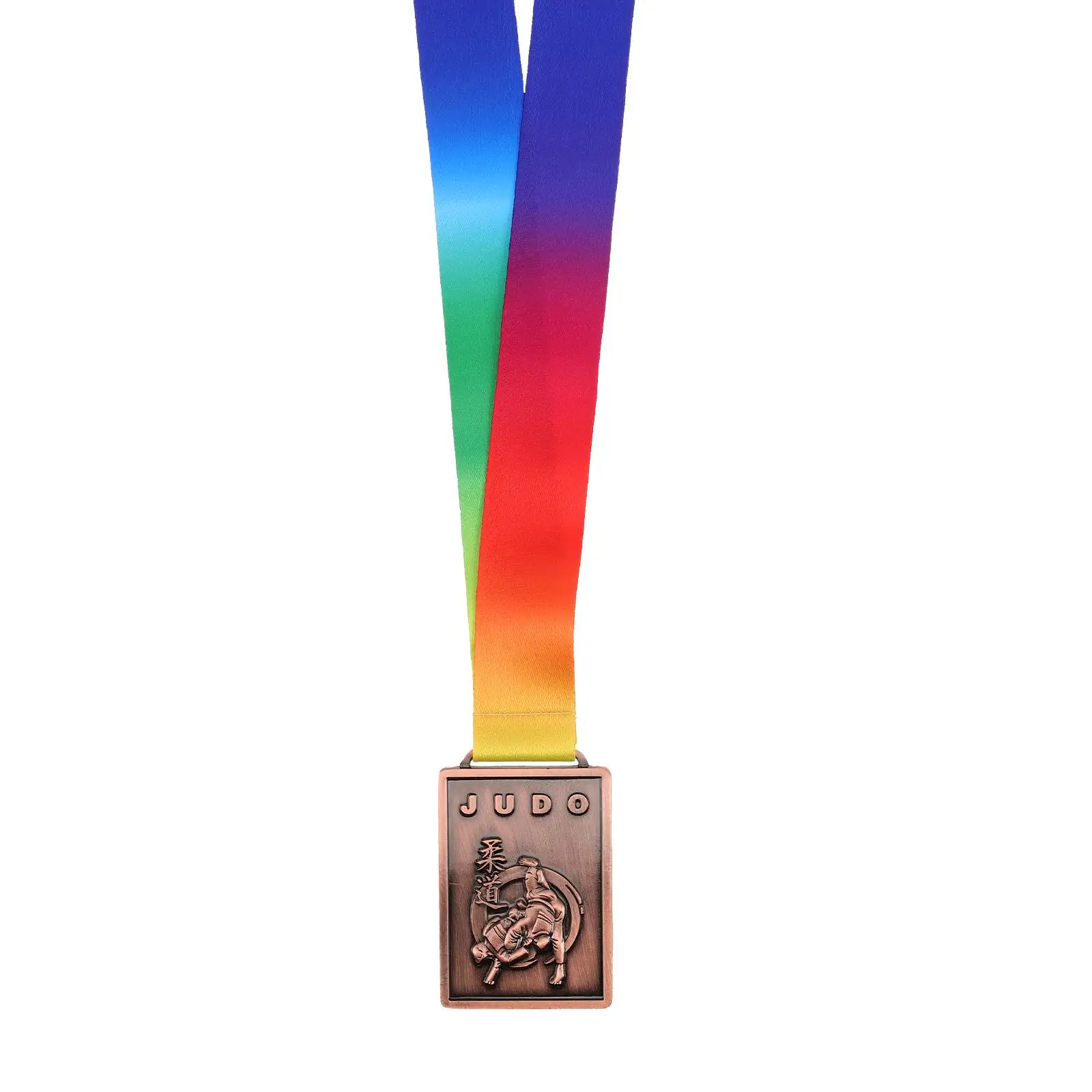 Zinc Alloy Judo Medal Participation Award Copper Silver Bronze Medals For Sports Game Awards Souvenirs Team Sports Martial