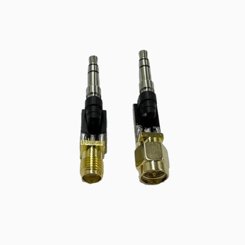 1PC SMA to 3.5mm Male Female Adapter SMA Outer Screw Inner Hole Adapter to 3.5 Headphone Suitable for Radio BNC SMA Adapter
