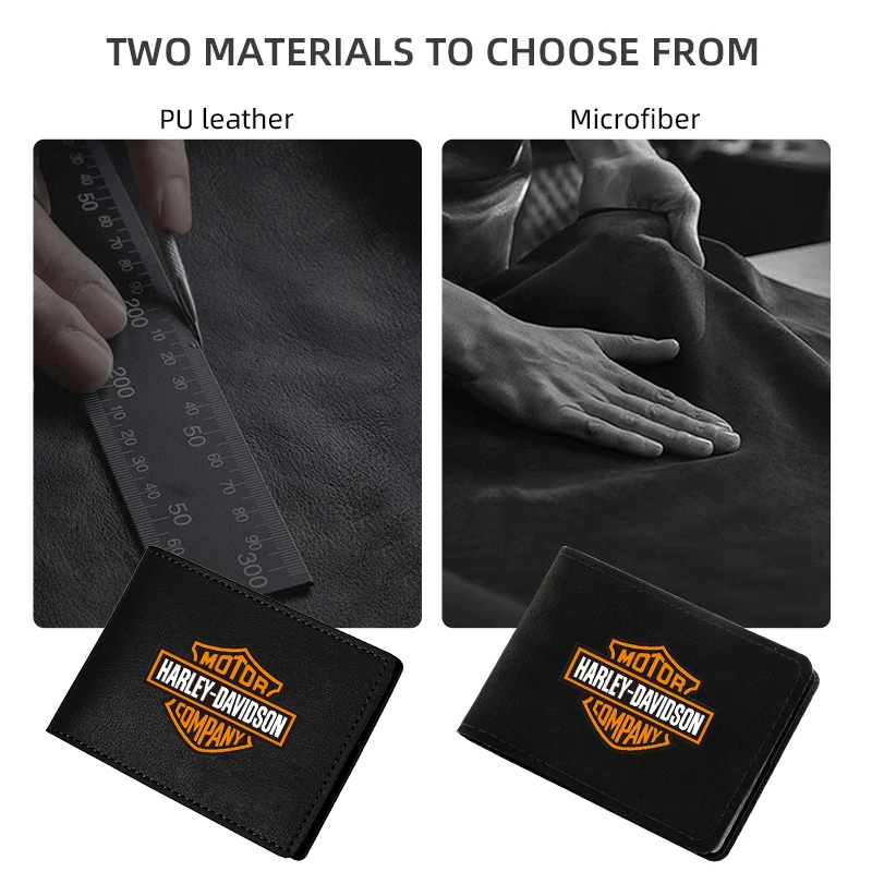 Motorcycle License & Card Holder Wallet 5