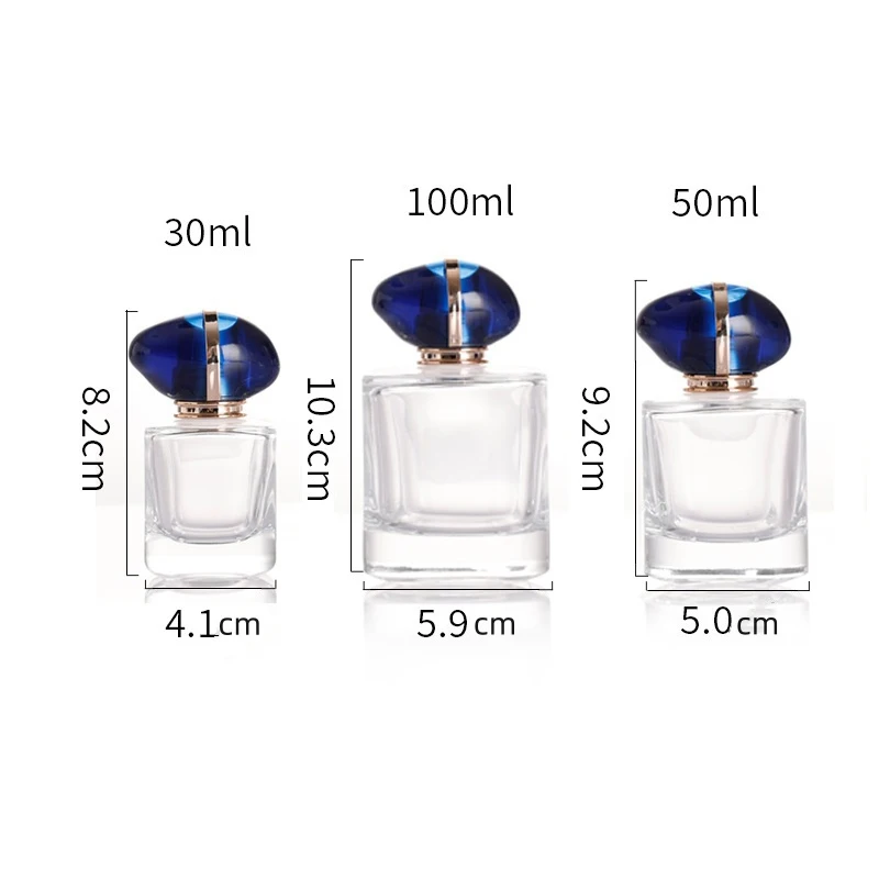 1PC Spray Bottle Portable Perfume Dispenser Miniature Glass Travel Size 2