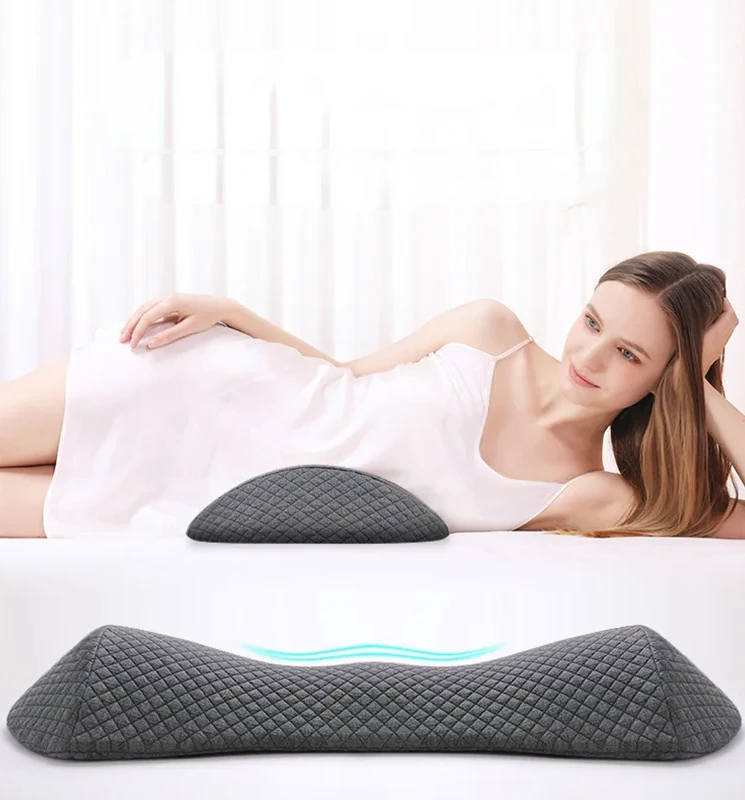 Candy Waist Cushion for Pregnant Women Waist Pillow for Bed Support Comfortable Sleeping Cushion Polyester Fiber Material