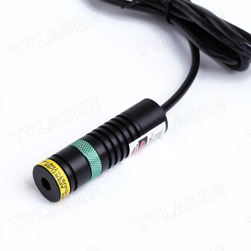 Focusable D18x65mm 520nm 10mw 20mw 30mw 50mw 100mw Green Line Laser Module laser module laser machine spare parts (FREE with EU Adapter ) for Cutting Positioning