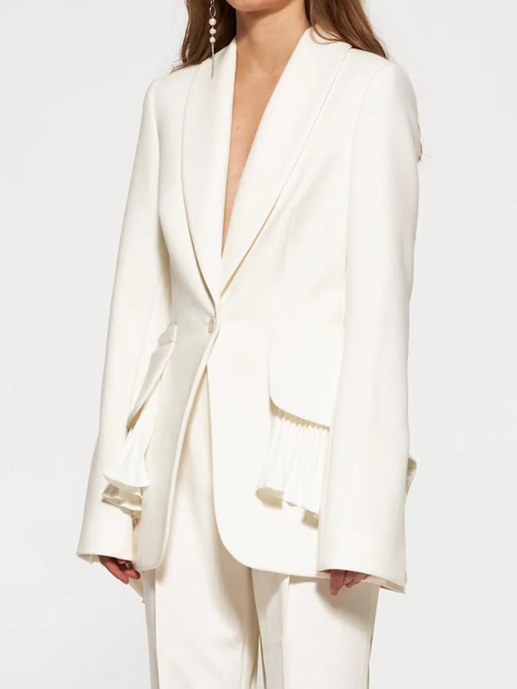 Рисунок 3 - Женский плиссированный пиджак с подолом BJTZ