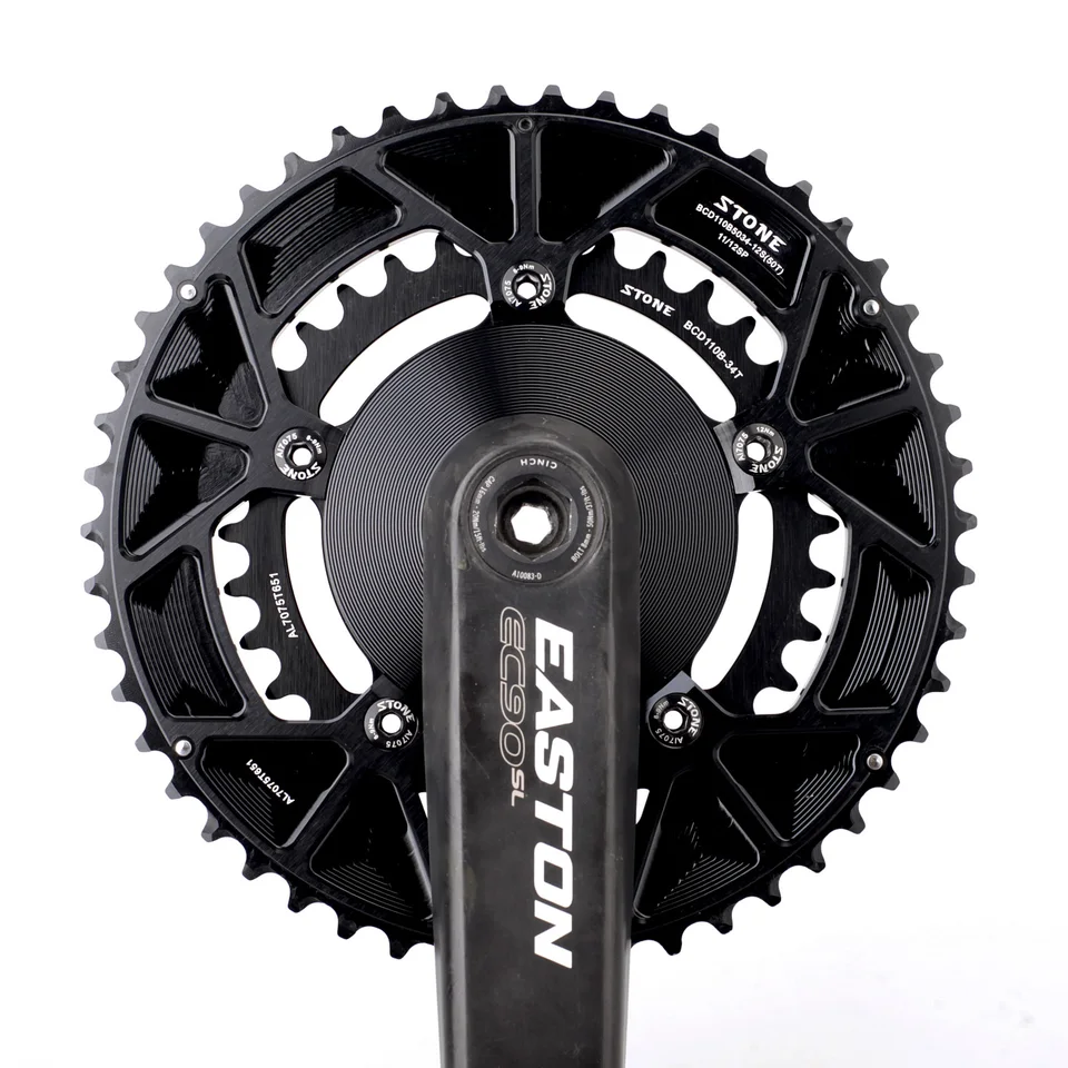 ストーンチェーンリングアダプタースパイダー EASTON EC90SL に 110BCD