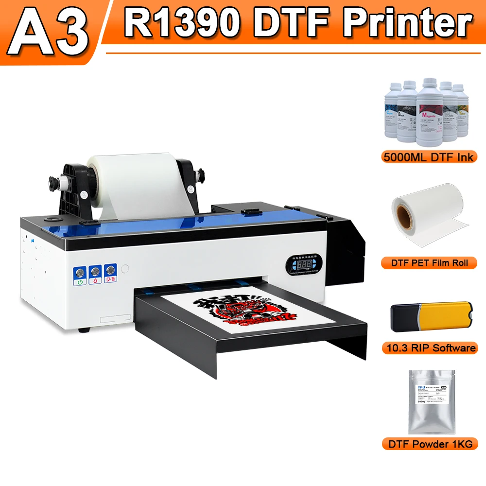 DTF Printer A3 DTF Transfer Printer DTF Conversion Kit with DTF