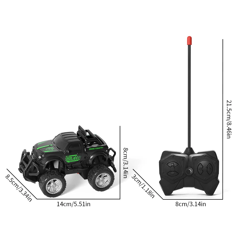 1: 43 remote-controlled off-road climbing vehicle four-way drift stunt vehicle children's electric toy car model 6