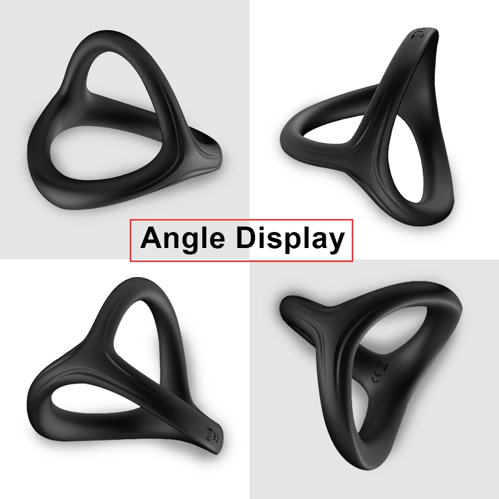Sex Toys Penis Ring Ejaculation Male Erection Enhancement Massager Lasting Men Gay