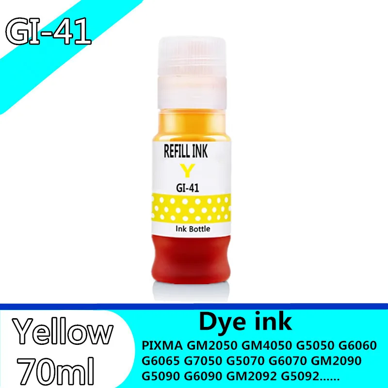 GI-41 GI 41 dye Ink for Canon PIXMA G1420 G2420 G2460 G3420 G3460 printer
