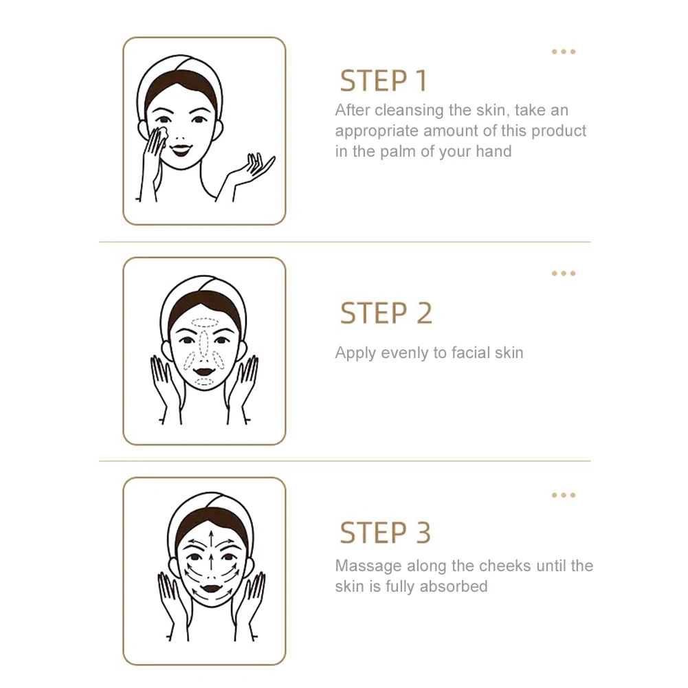 Facial Serum Ginseng Extract Liquid Hydrating Essence Oil Anti Aging Moisturizer Reduces Wrinkles