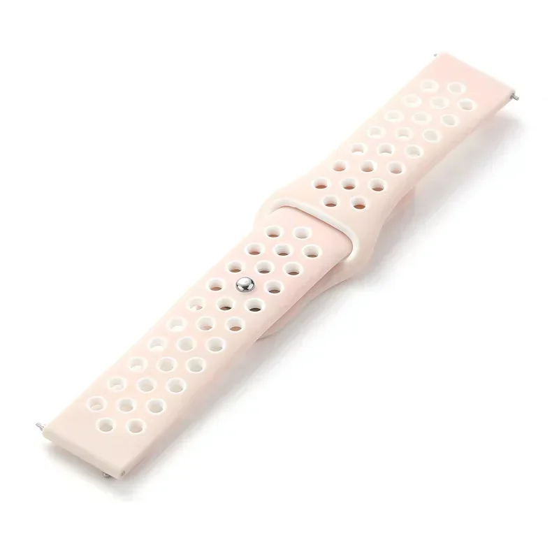 Silicone Sports Wristband Bracelet - 20mm/22mm Adjustable Strap