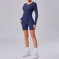 Women's sports Jumpsuit kit Yoga Fitness Bodysuit Hip-lifting Open Back Tight High elasticity Outdoors Gym Workout Sexy Clothes - Image 4
