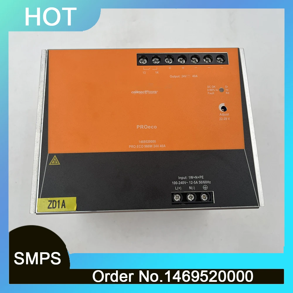1469520000 For Weidmuller Switching Power Supply PRO ECO 960W 24V 40A