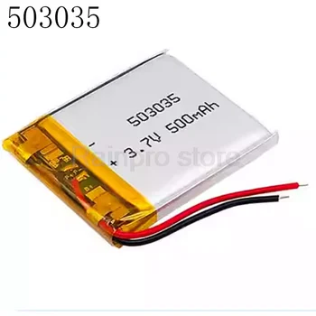 1 PZ/LOTTO 503035 Batteria al litio polimerica da 500 mAh 3,7 V per altoparlante Bluetooth wireless, sistema audio, ecc.
