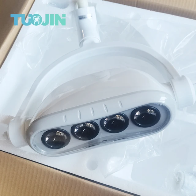 LED Dental Lamp Four Bulb Shadowless for Dental Clinic Hospital Use Dental Operating Light