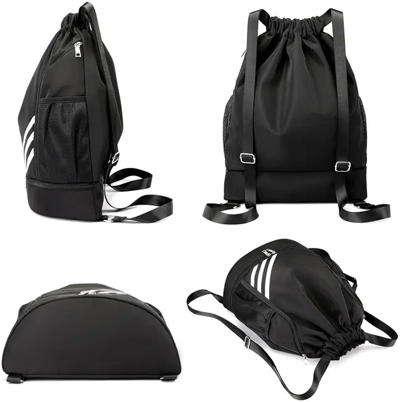 Gym Sports Bag Women's Drawstring Bolsas For Shoes Male Large Cycling Basketball Female Weekend Luggage Travel Yoga Backpack Men