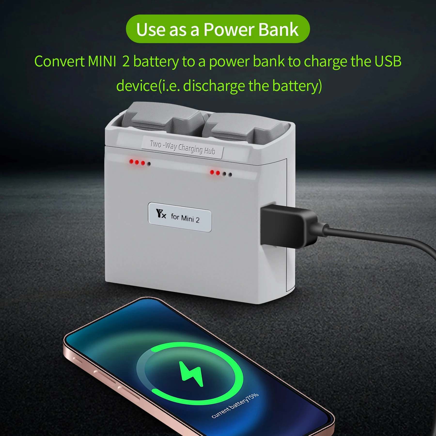Chargeur Batterie Drone DJI Mini 4K Mini 2 SE 2 voies 26.39€
