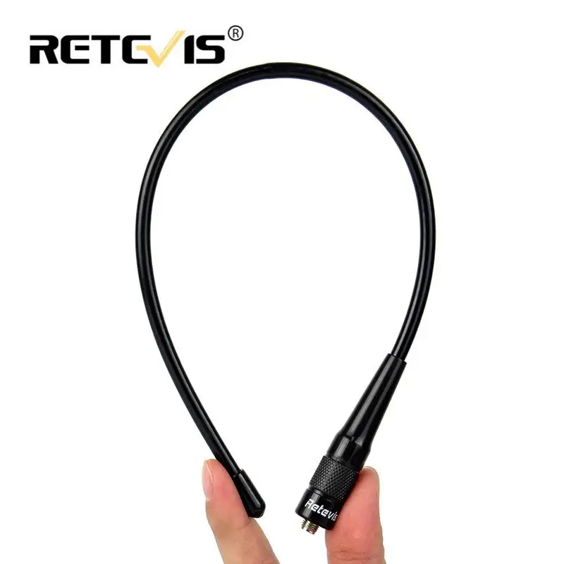 Original Retevis RHD-771 Dual-section Gain Antenna SMA-F Suitable For H777 Kenw Up To 20 Watts Power Walkie Talkie Accessories baofeng bf 666s bf 777s bf 888s two way radio belt clip for retevis h777 walkie talkie back clamp accessories