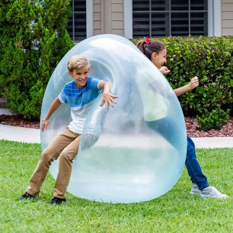 Grandi Bambini Bambini Giocattoli All'Aperto Soft Air Water Filled Bubble Ball Blow Up Balloon Fun Party Game Summer Gonfiabile Pool Party