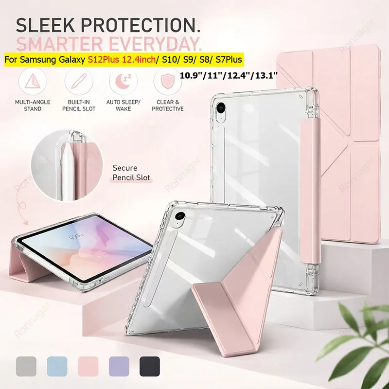 Premium Y-Fold Tablet Case, 12.4 Lux Edition
