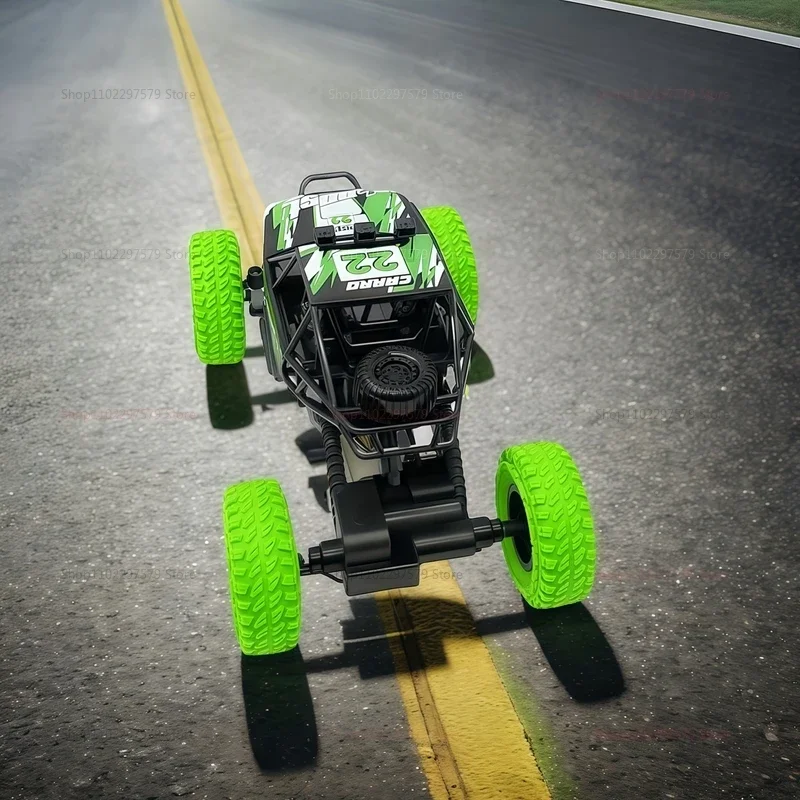 Voiture RC Tout-Terrain Enfant avec LED - Cadeau Garçon