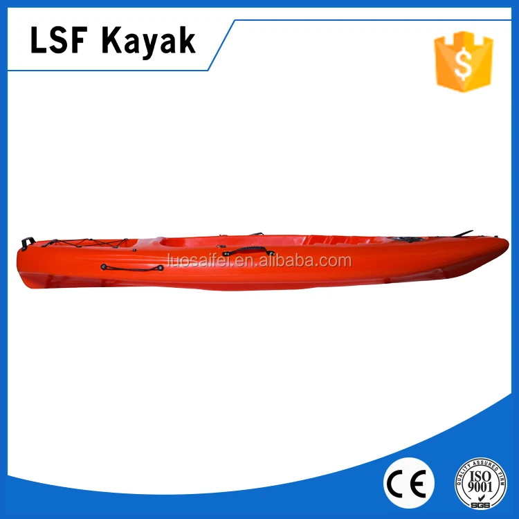 LSF LLDPE Kayak 2.6m Small Plastic Fishing Lure Kayaks Satbilizer Pick Up At The Port