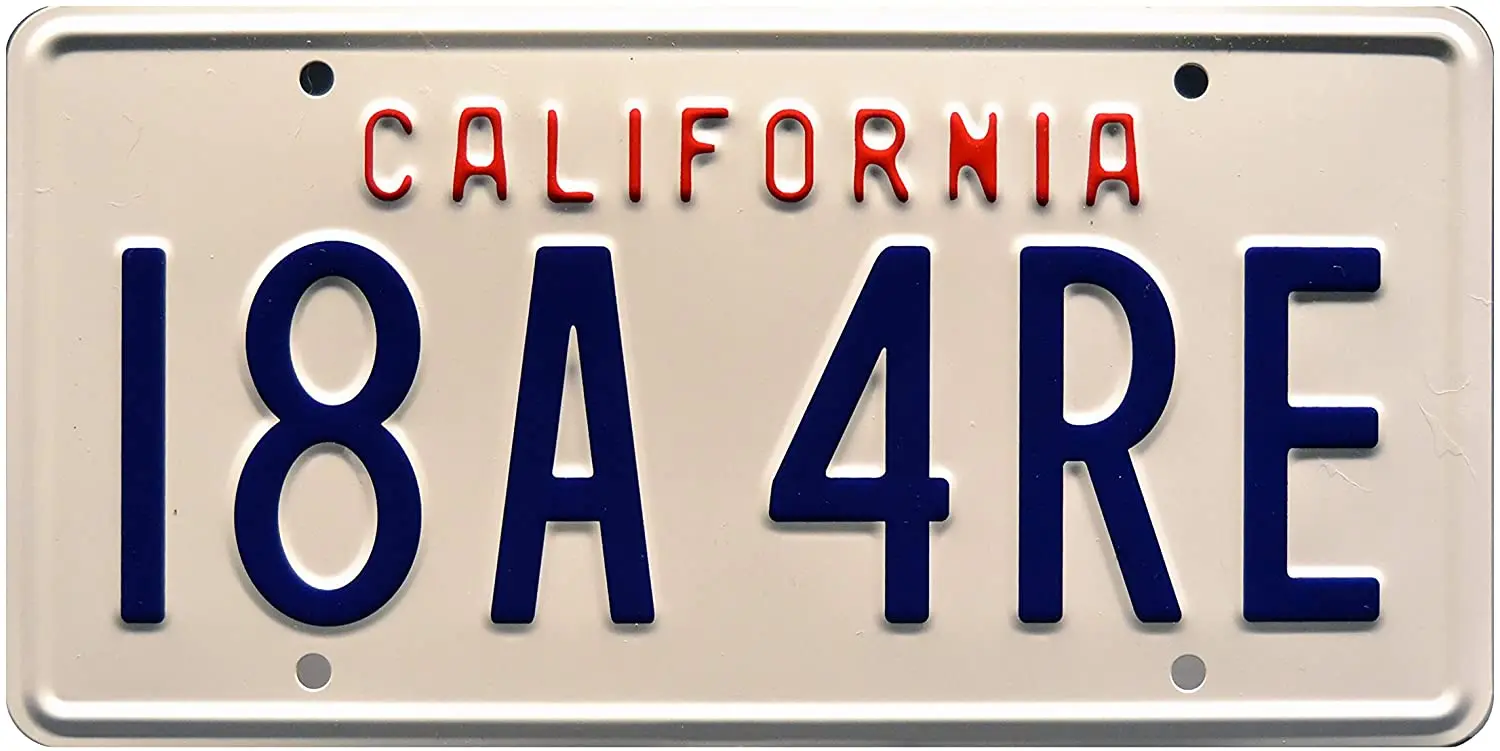 

Celebrity Machines 90210 | I8A 4RE | Metal License Plate