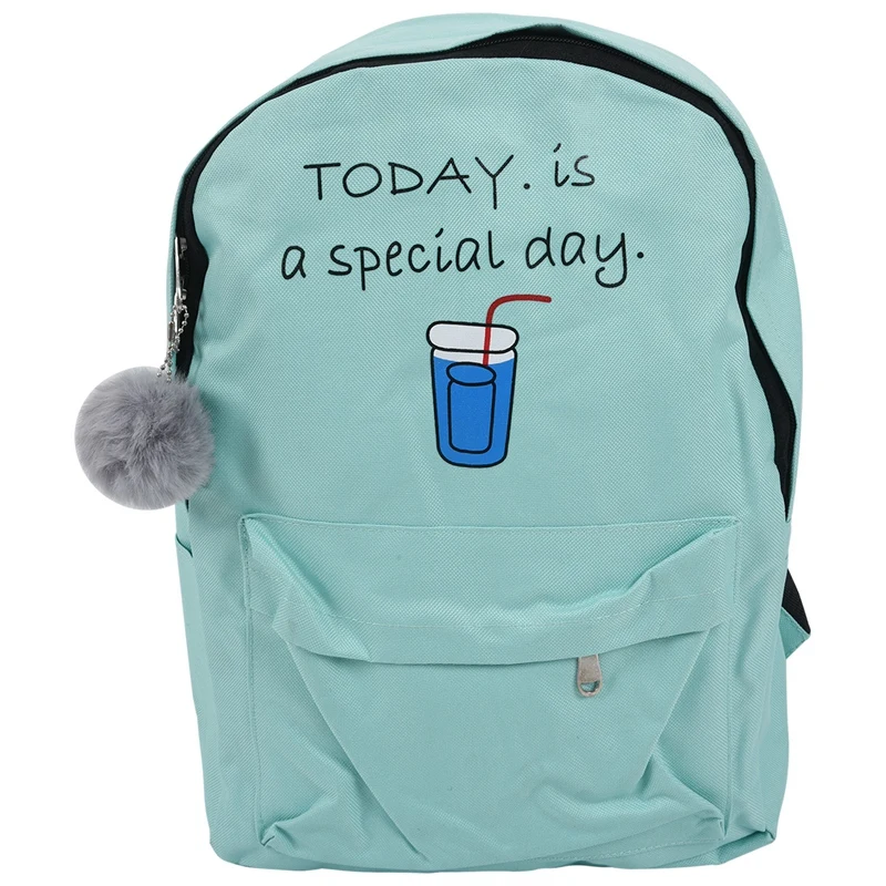 

4 шт./набор, Холщовый Рюкзак-карандаш для девочек-подростков