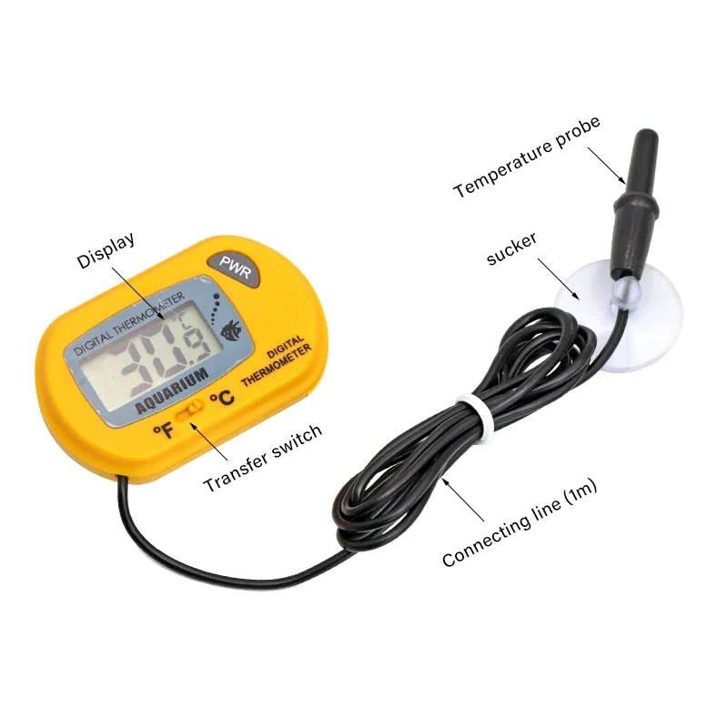 Digital LCD Aquarium Thermometer 3