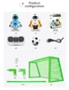 2Pcs/Set Football Battle Robots Smart USB Charging Remote Control Battle Soccer Robot Singing Dancing Simulation Back to School 4