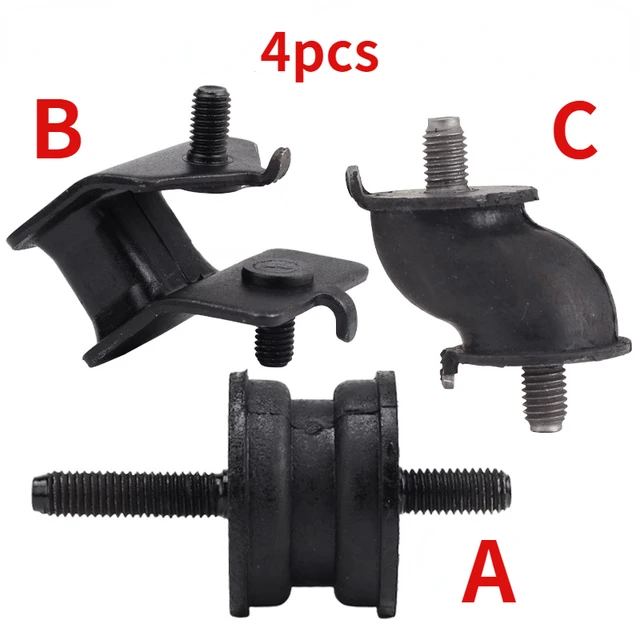 4Pcs 2KW-3KW Kissen Pads Anti Vibration Fuß Rack Für Benzin Motor Generator  Für 168F 170F