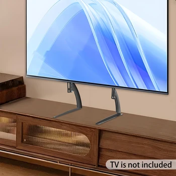 TV Stand Height Adjustment Tabletop Mount LCD TV Stand for TVs between 32-70in