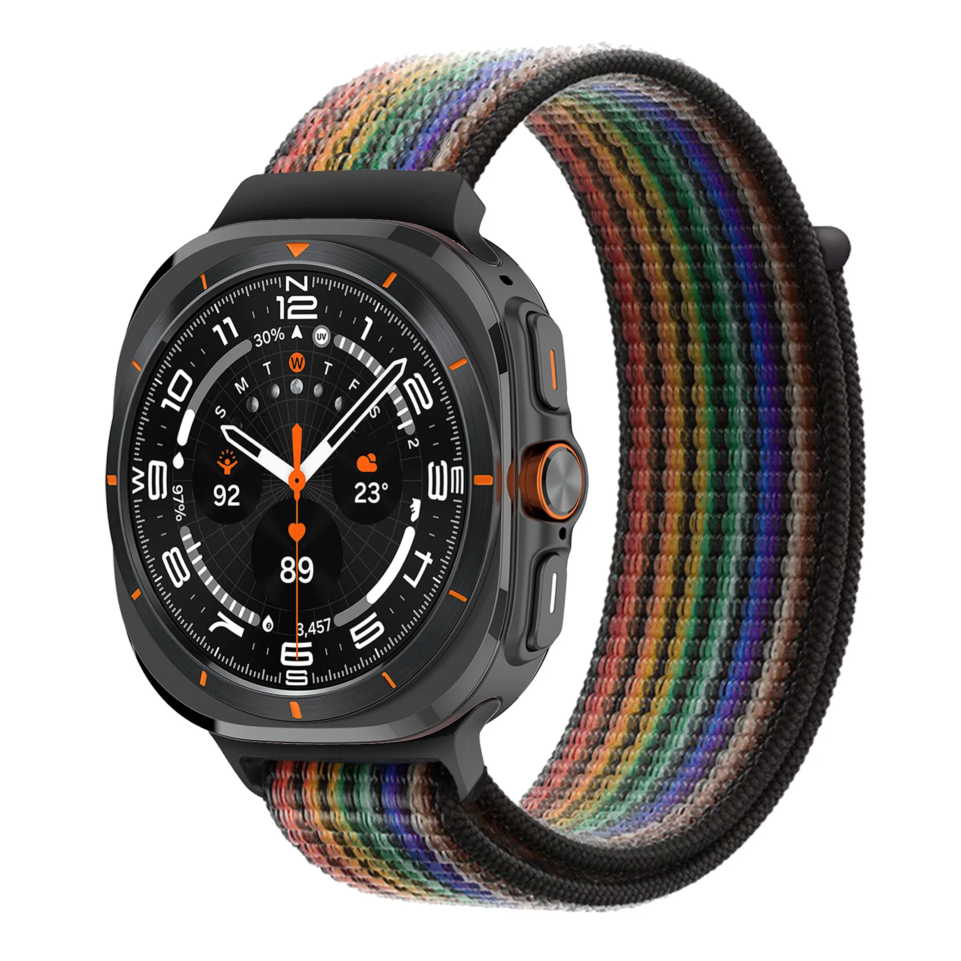 Adjustable Sport Nylon Loop Strap for Smartwatches - Ultra 47mm