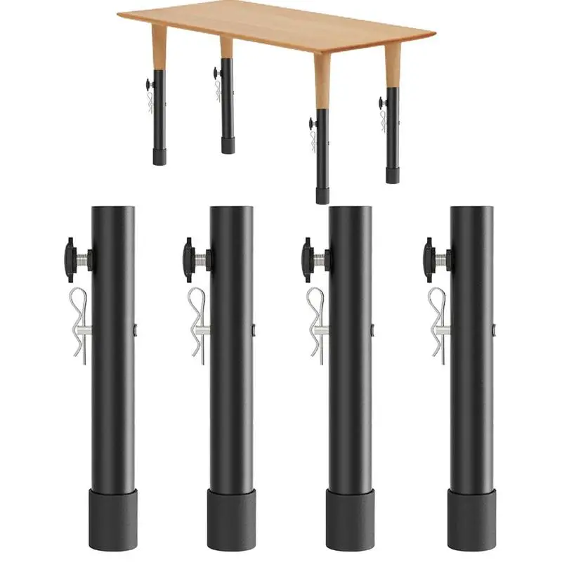 

4Pcs Foldable Furniture Feet Extender Table Cabinets Legs Riser Sofa Bed TV Cabinet Feet Folding Furniture Legs