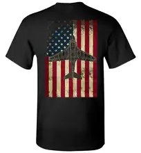 

Vintage American Flag A-6 Intruder Shipborne Attack Aircraft T-Shirt. Summer Cotton Short Sleeve O-Neck Mens T Shirt New S-3XL