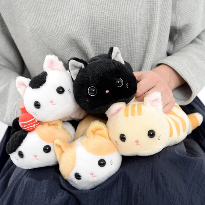 Plush Cute Pencil Case Cat Astuccio Canvas Kawaii Estuche Para Lapices For Girls Trousse School Office Suppliers Pencil Case pencil case pen pouch