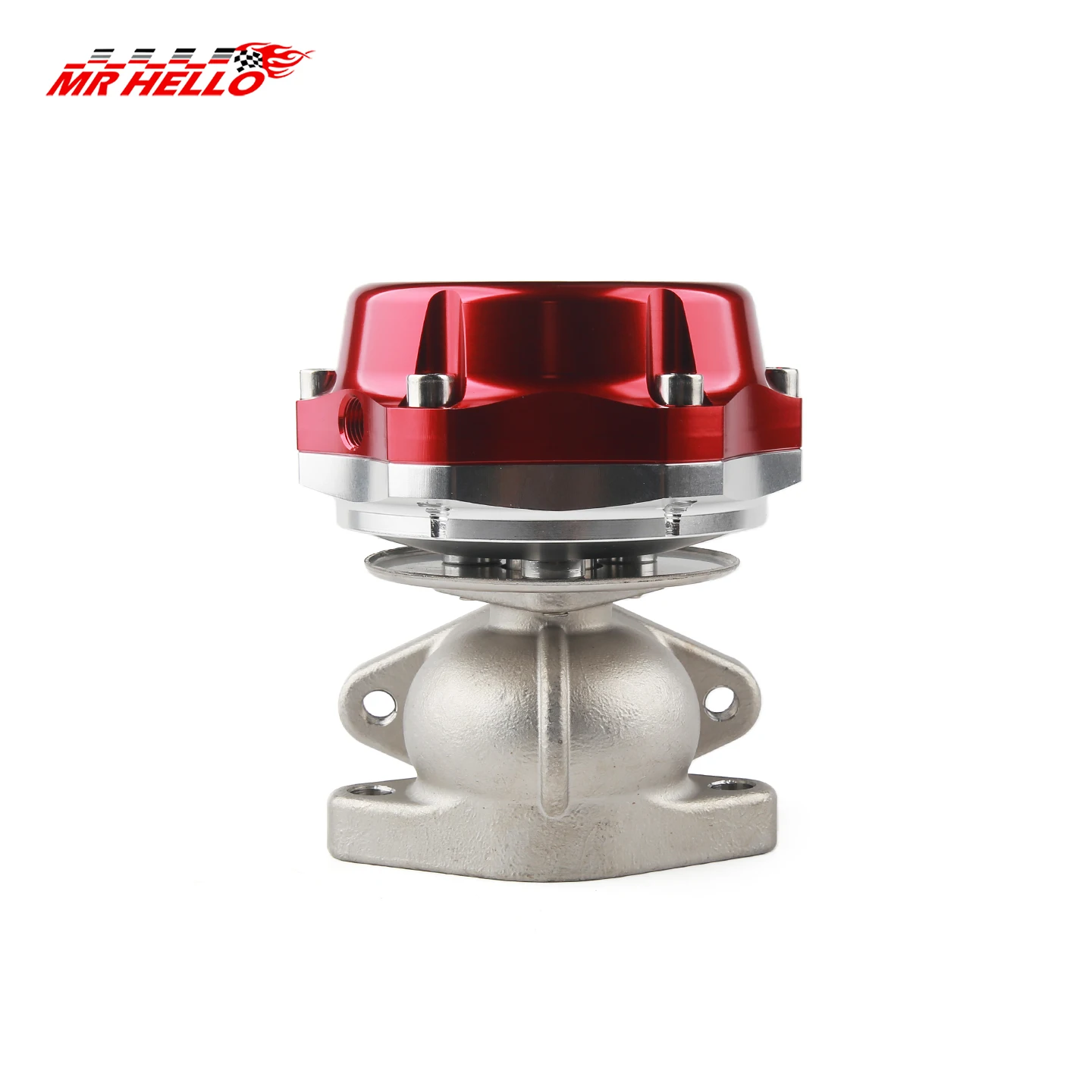 Racing car 38mm External Turbo Exhaust Manifold Wastegate with Dump Ring 14PSI