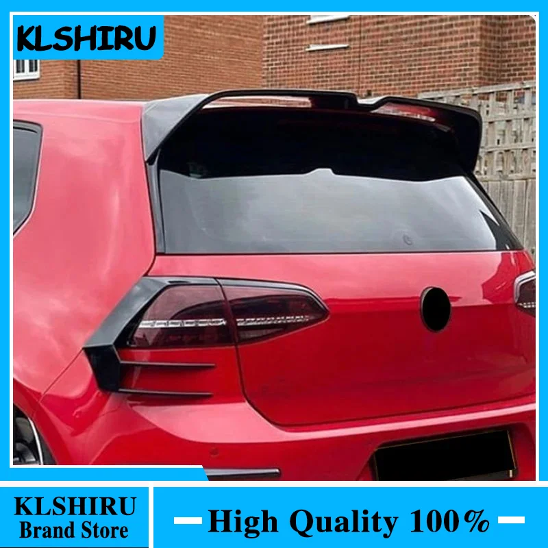 Roof Spoiler for Volkswagen Golf MK7 7.5 GTI R GTD car rear wing spoiler car roof spoiler