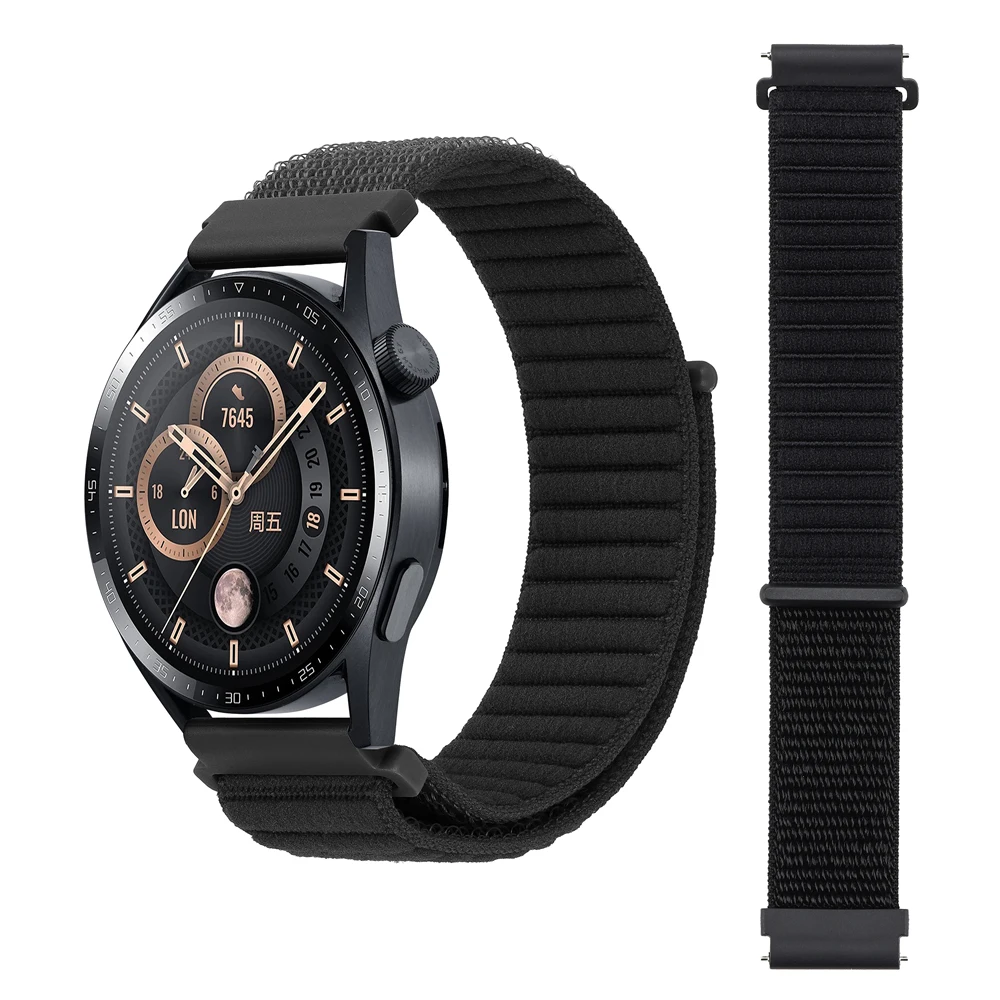 20 mm 22 mm weiches Armband für COROS PACE 4 3 2, atmungsaktiv, Ersatzband für COROS APEX 4 42 mm APEX 2 Pro 42 46 mm Nylon-Wellenbänder – Detail 27
