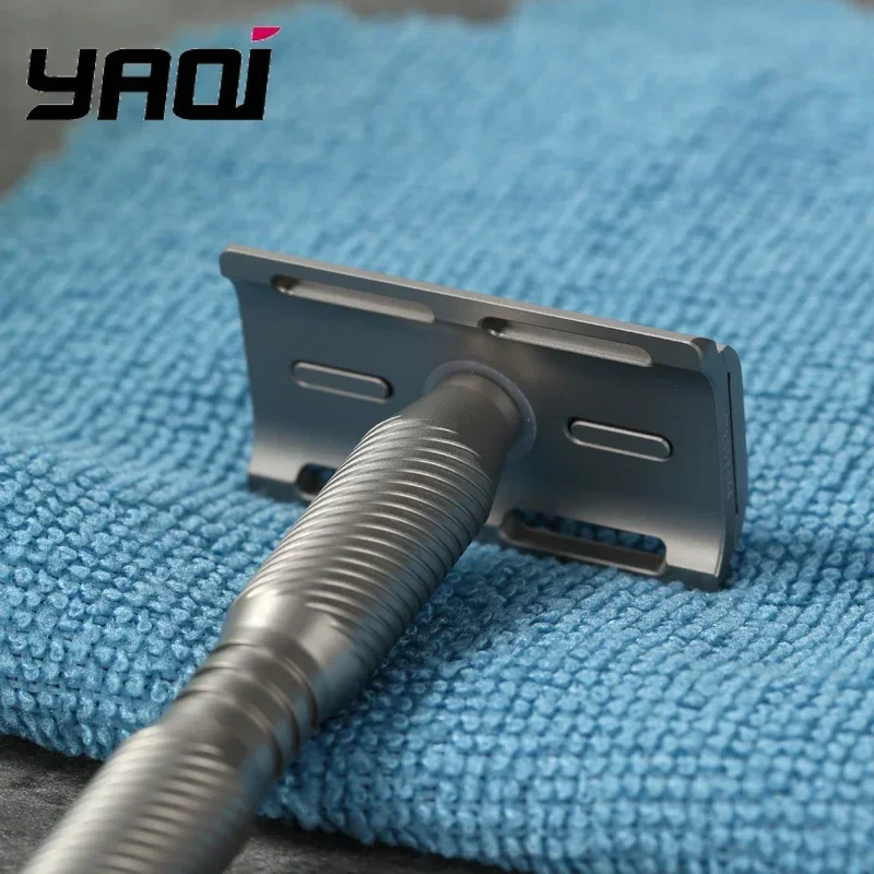 YAQI 고스트 멀티 스레드 패턴티타늄 경량 안전 면도기