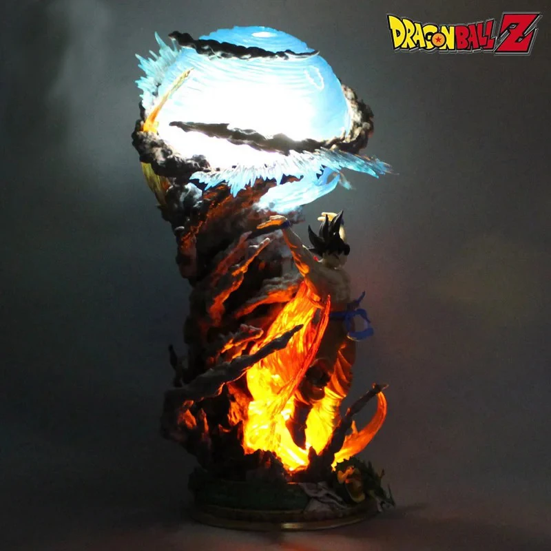 شخصية "غوكو" من سلسلة "دراغون بول" الشهيرة، في هيئ...